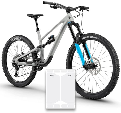 unleazhed Federgabelschutzfolie MATT | Schutzfolie für Federgabeln| Made in Germany|Passend für RockShox, Fox und andere