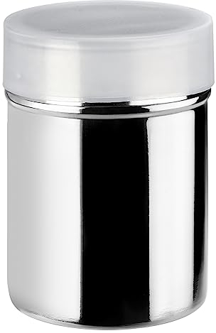 GALICJA Spargitore per zucchero a velo – Spargitore per cacao – Spargitore per zucchero a velo con coperchio – Barattolo per zucchero a velo – Colino per zucchero a velo – Spargitore per zucchero a