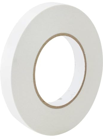 1 Rollen Saumband zum Aufbügeln 60 Meter Länge 1.27cm Breite Stoff Bügelband Kein Nähen Bügelkleber für Textilien Bügelband zum Kürzen für Kleidung Vorhänge Jeans Saum Hosen Kleider