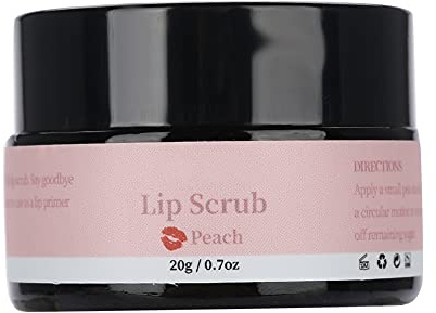 Esfoliante Labbra, Scrub Labbra, Rossetto Nutriente per Labbra Secche e Screpolate, 20 G
