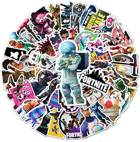 50 Stück Laptop Aufkleber, Wasserfeste PVC-Aufkleber für DIY-Dekoration, Graffiti-Stil Stickers für Autos Motorräder Laptops Fahrräder Skateboards Skier Snowboards Gepäck etc.