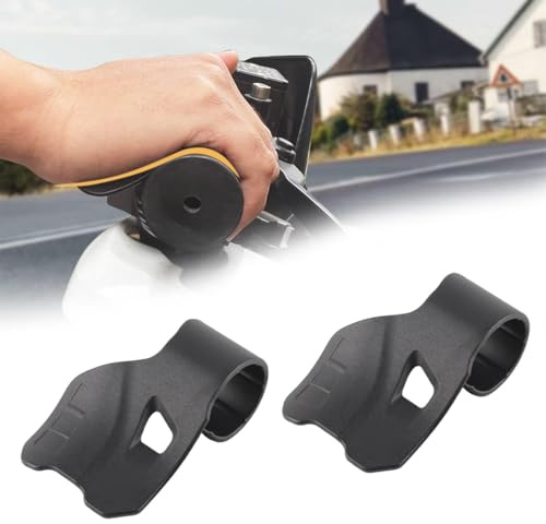 2 Piezas Asistente del Acelerador Handlebar Grips Soporte para La Muñeca, Universal Reposamuñecas del Acelerador, Agarre del Control de Crucero de Moto, Control de Velocidad de Muñeca de La Ayuda