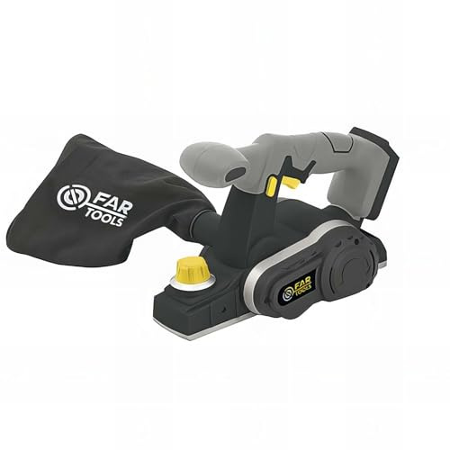Fartools XF-PLANER Rabot sans fil 18V, largeur fers 100mm, profondeur réglable 0-1,5mm, vitesse de rotation 10000 tr/min. Vendu sans batterie