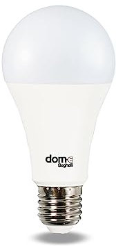 Beghelli - Lampadina LED E27 Dom Smart GOCCIA 11W CCT WiFi, Compatibile con Alexa e App, Regolazione Colori, Luce Calda e Fredda, Controllo Vocale, Smartphone, Domotica Facile - Bianco, 1 Unità