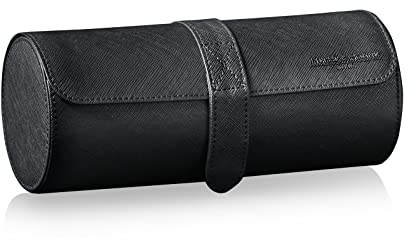 HEISSE & SÖHNE SEIT 1976® Uhrenrolle Rondo 3 - Schwarz / Schwarz