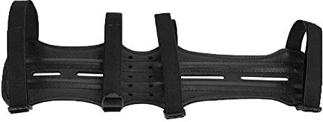 Chrees Accesorios de tiro con para tiro con , protectores largos de cuero, accesorios de protección de banda de tiro con ajustable