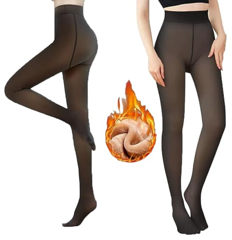 CHLDYCST dam vinter strumpbyxor termostrumpbyxor, L–XL, L-XL Große Größen