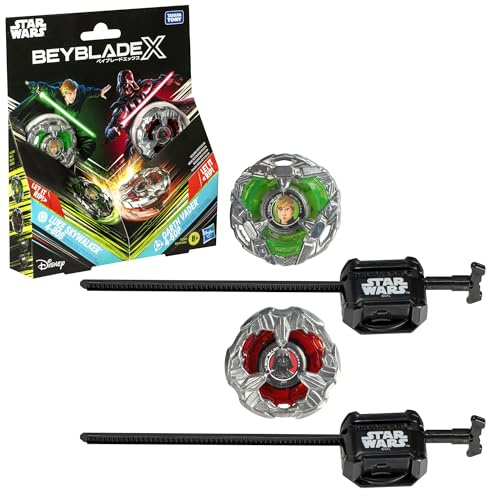 Beyblade X und Star Wars Collab Luke Skywalker 4-80B vs. Darth Vader 4-60B Multipack, Set