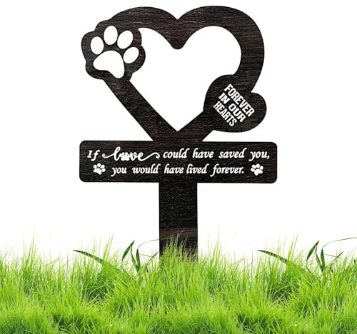 Piquet commémoratif pour Animaux de Compagnie, Pierre tombale pour Chien, cimetière pour Chien, décoration de Cour, pour Animaux de Compagnie, de Griffe, condoléances de Jardin, Tombe