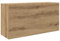 vidaXL Bad-Wandschrank Artisan-Eiche 80x25x40 cm Holzwerkstoff, Bad-Hängeschrank, Hängeschrank Badezimmer, Wand-Badschrank, Hängeschrank Bad