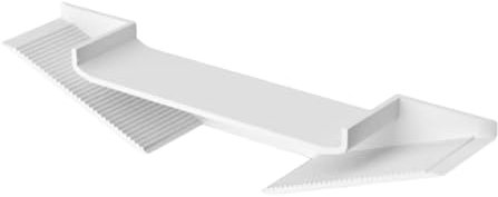 MagiDeal Aquarium Underground Tunnel Fish Tank Tunnel Accessory, Creative Decorative, Hideout Shrimp Cave, White L