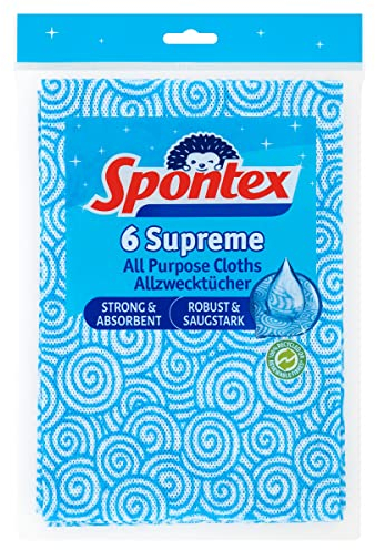 Spontex Supreme - Paños Multiusos (6 Unidades)