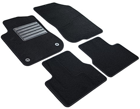 MDM SP-4282 Fußmatten Velours Autoteppich passend für Peugeot 208 / 2008 I 04.2013>12.2019