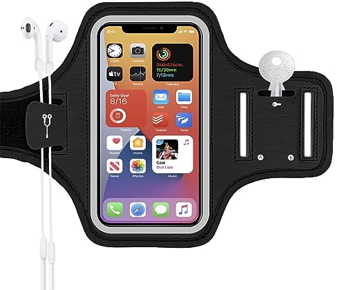 ZKGYUS 1 Pcs Brazalete Deportivo Móvil para Corre, Funda Movil Correr, Portamoviles Running para Smartphones de Hasta 6,8 pulgadas