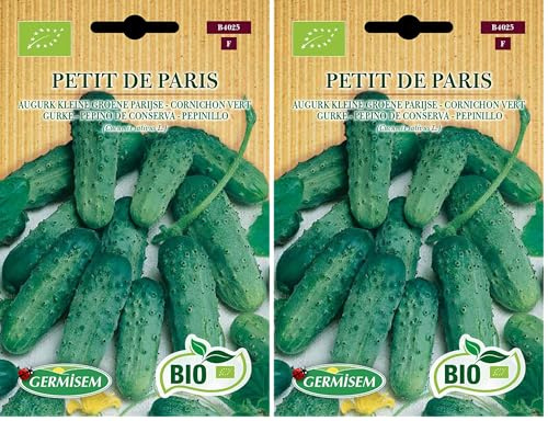 Germisem Biologico Petit de Paris Semi di Cetriolo 2 g (Confezione da 2)