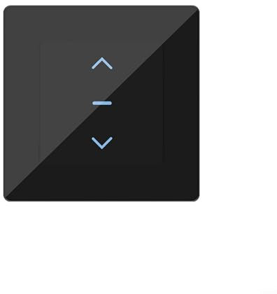 Oniissy WiFi Smart Roller Shutter Switch Remote Controlled Roller Shutter Switch for Automated Blinds Overload for PROTECTION Fireproof Material Quick for RESPONSE Time Smart Home Control(black)