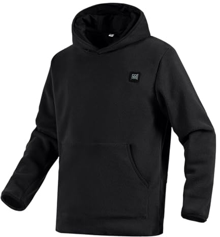 Kelandoom Veste Longues Manche Chauffante Homme, Gilet Chauffant Homme Femme Veste Thermique Étanche D'Hiver Chaud Doudoune Chaude Pour Moto Ski Chasse Veste Chauffante Homme