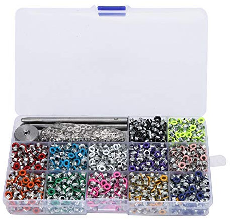 Caja De Ojales De Metal, Accesorio Para Herramientas, Remaches Huecos, Decoración, Cinturones, Callos, Botones De Ojales De Tela, Tachuelas De Tela, Engastes De Piedras Preciosas