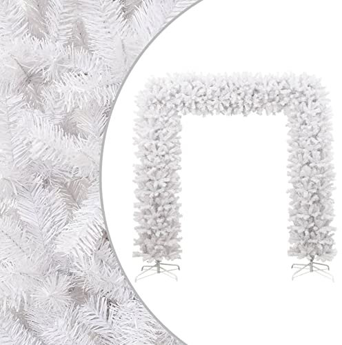 Juroupi Albero di Natale ad Arco Bianco 240 cm,Arredo,Decorazioni Natalizie,Alberi di Natale-345090