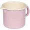 Riess, 0040-006, Schnabeltopf 12, CLASSIC - BUNT/PASTELL, Farbe Rosa, Durchmesser 12 cm, Höhe 11.5 cm, Inhalt 1.0 Liter, Emaille, Induktion
