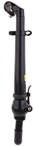 CUTICATE Lenkervorbau klappbar, verstellbar, 25,4mm, Riser Fahrrad Vorbau - schwarz-25,4 mm