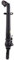 CUTICATE Lenkervorbau klappbar, verstellbar, 25,4mm, Riser Fahrrad Vorbau - schwarz-25,4 mm