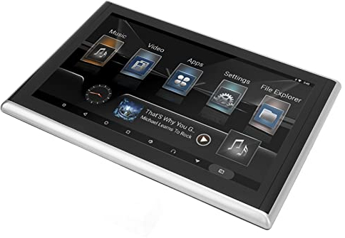 Lettore Video Poggiatesta per Auto 9 Pollici HD 1920 X 1200 Touch Screen Supporto 2G 16G ROM per Android 9.0