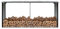 FIRBNUS Brennholzlager Verzinkter Stahl 330x92x153 cm Kaminholzregal Aussen Holzunterstand Metall Garten Brennholzlager Brennholz Unterstand Firewood Storage Holzaufbewahrung Outdoor Anthrazit
