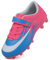 Dhinash Fußballschuhe Jungen Stollen Fussballschuhe Kinder Kunstrasen Fussball Schuhe Spikes Trainingsschuhe Turnschuhe Mädchen Outdoor Turf Football Schuhe Unisex Rosa Blau Gr.35