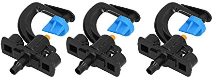 20 Set Kunststoff-Zerstäubungsbrechungsdüsen, Mikrodüse, Rotierender Bonsai-Draht, G-Typ, Sprühbewässerung, Sprinkler, Bewässerungsausrüstung, Abnehmbare Sprinkler