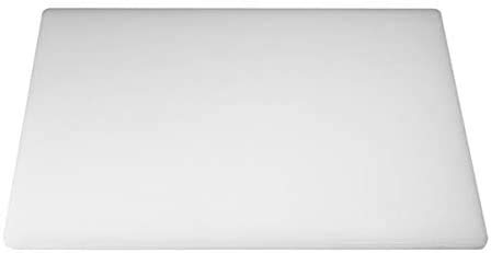 Acense Professional Large Chopping Board Catering Food Prep Cutting Colour Coded (White)