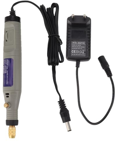 TOPINCN Herramienta Rotativa Eléctrica, Pluma de Pulido Eléctrica de 18 V, Mini Herramienta Rotativa Multiusos para Taladrar, Cortar y Grabar, Mini, Taladro Eléctrico, Pluma de