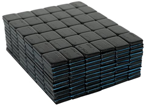 EASYBERG 1/2oz. Black Stick on Wheel Weights, Tire Balancing Wheel Weights for Motorcycles, Cars, Trucks, SUVs, Low Profile, Total 360pcs 180oz.