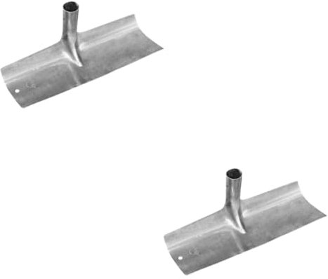 PartyKindom 2piezas Pala De Limpieza De Estiércol para Ganadería Herramienta De Limpieza De Excrementos para De Aves y Cerdos Diseño Ergonómico De y De Cría