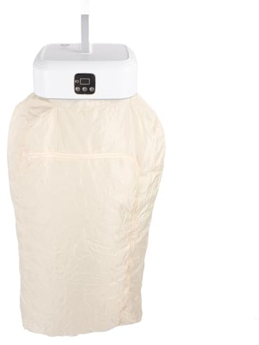 Oreilet Secadora Ropa Portátil, Secadora Lavandería Plegable Secado Rápido con Control Remoto, Máquina Secado Eléctrico para Viajar, Hogar, Apartamento, Dormitorio, Tranquilo (Enchufe de la UE)