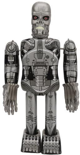 ZAICOLER Carica i Giocattoli da Passeggio Robot Vintage con Passi Traballanti per la Decorazione Domestica e Materiale in Banda Stagnata da Collezione
