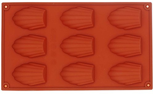 Non Stick 9 Holes French Madeleine Cake Tin shell chololate cookie mould ice cube tray