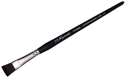 Raphael Scoiattolo sintetico pennello acquerello, piatto, 12