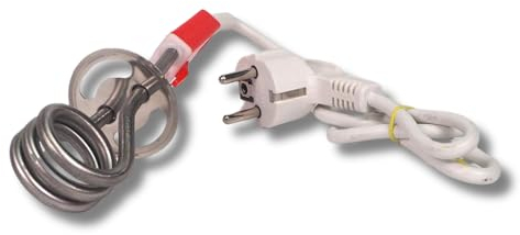 Sanfor Calienta Vasos Espiral, 350W, Plateado/Rojo