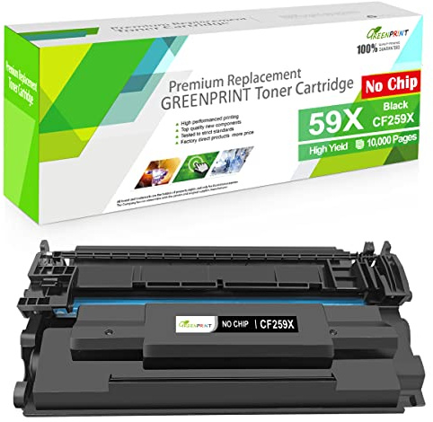 【SIN Chip】Cartucho de Tóner Compatible 59X CF259X（59A CF259A）Alta Capacidad de 10000 Páginas para H P M304a M404dw M404dn M404n M428dw M428fdw M428fdn M428m M406dn M430f M304 - embalaje puede variar