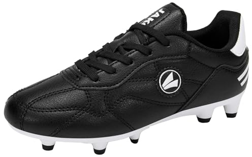 JAKO J- SFG Signature Chaussure de Football, Jet Black White, 35 EU