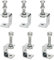 6 Pezzi Morsetto a C - 30mm Morsetti per Morsetti a c Inossidabile 304 Morsetti da Falegname Morsetto a Vite Morsetto di Fissaggio Per Lavorazione Legno DIY,Saldatura (C - 30mm)