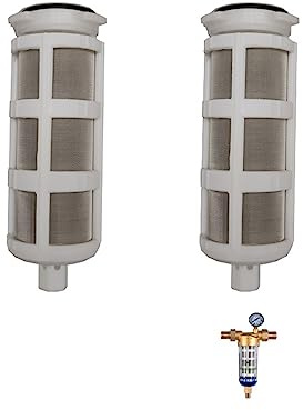 Purificatore pre-filtro, filtro for l'acqua a sedimenti spin down for tutta la casa, di prefiltro centrale controlavaggio rete in acciaio inossidabile Filtrazione sottolavello e da banco(Small)