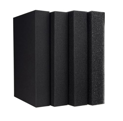 ZBORAVPIX Esponja filtrante para acuarios, Filtro de algodón for Acuario, práctico Filtro de Esponja de Espuma for Estanque, Color Negro, 15-50 cm(15 Ppi,100x25x2cm)