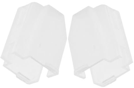 BESTonZON Copertura Protettiva Per Puntina Del Giradischi 2 Pezzi Cappuccio in Plastica Resistente Protezione Antipolvere Compatibile Puntine Di Giradischi Accessorio Per Conservazione