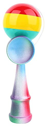 Phefop Juguete Kendama, Juego de Pelota de Madera, Mejora la Coordinación Ojo-Mano, Juguete Divertido para Niños y Principiantes, Entretenimiento Familiar