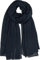 Caspar SC509 eleganter Damen Schal mit Streifen Webmuster, Farbe:dunkelblau, Größe:One Size