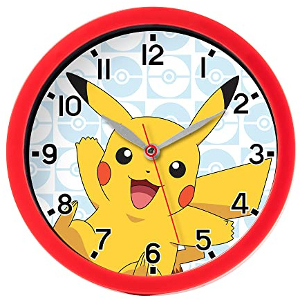 Pokemon Pikachu Wall Clock