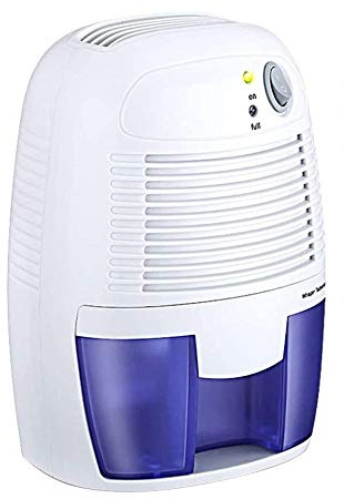 Flisdtry deshumidificador USB portátil secador de aire refrigeración eléctrica con tanque de agua de 500 ml dormitorio cocina oficina coche