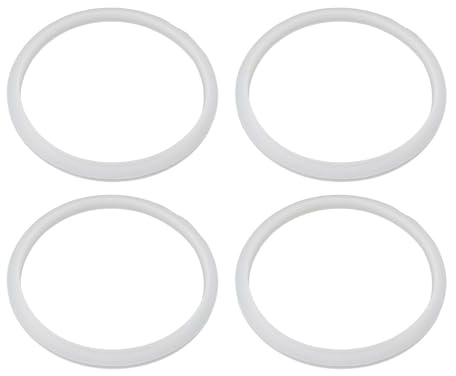 Anillo de Sellado para Destilador de Agua de 4 Piezas, Silicona de Grado Alimenticio, Sellado a Alta Presión, Excelente Resistencia Al Desgaste, Respetuoso con el Medio Ambiente